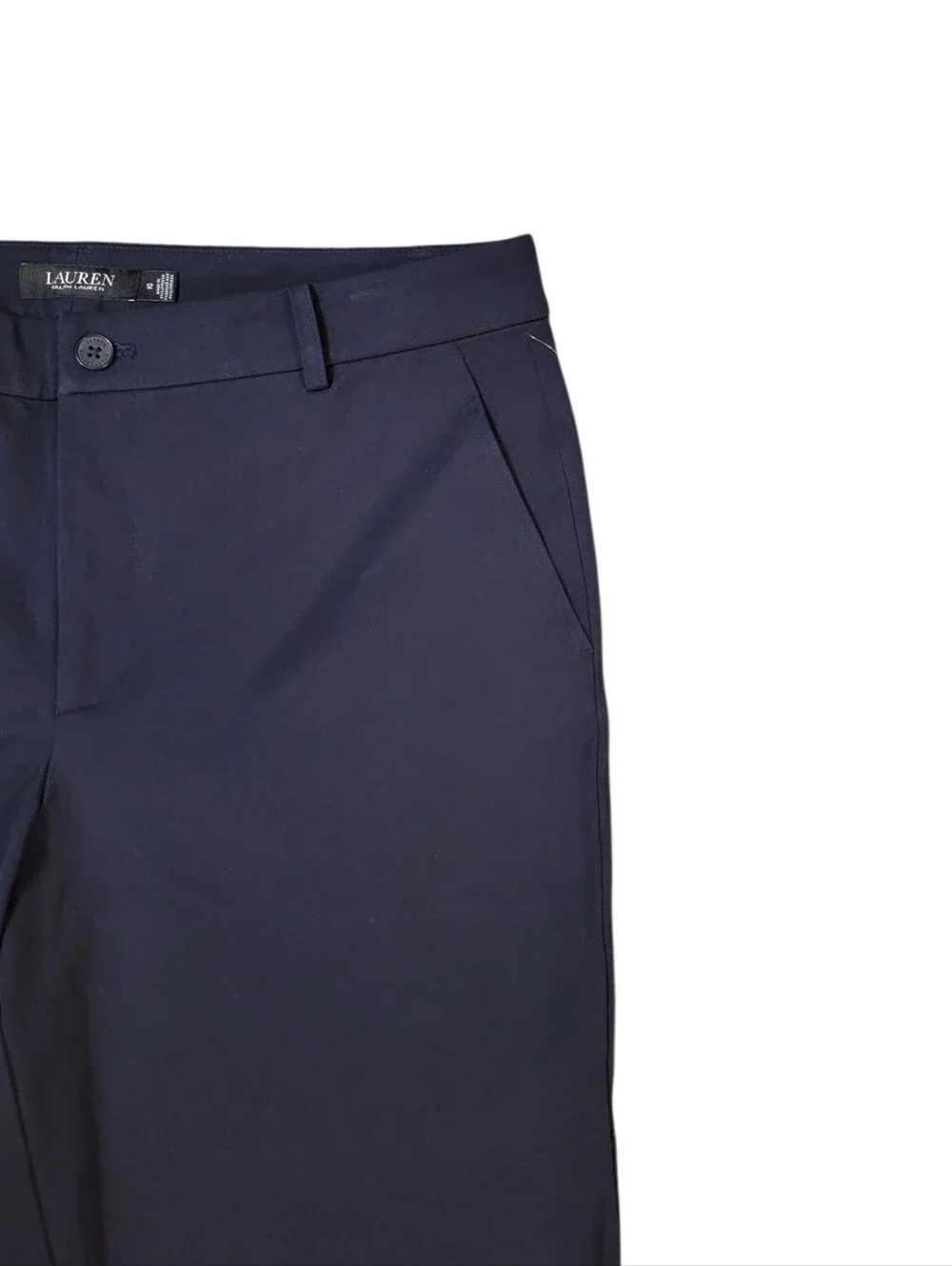 Lauren Ralph Lauren Navy Blue Chino Shorts